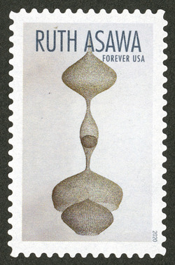 Untitled Sculpture From 1954 United States Postage Stamp | Ruth Asawa