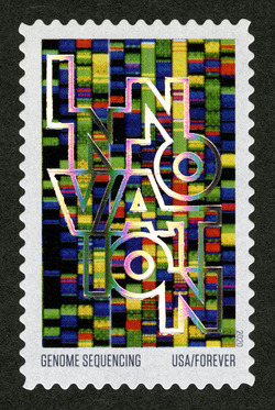 Genome Sequencing United States Postage Stamp | Innovation