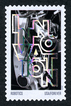 Robotics United States Postage Stamp | Innovation