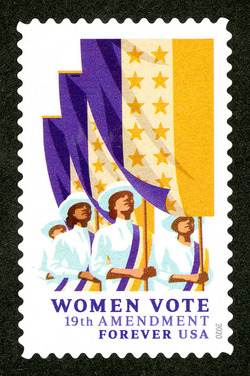 Women Vote - 19th Amendment United States Postage Stamp