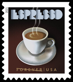 Espresso United States Postage Stamp | Espresso Drinks