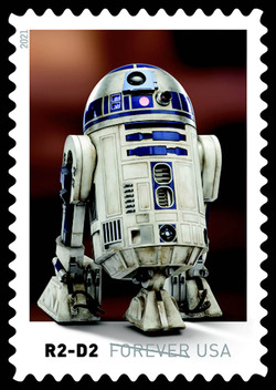 R2-D2 United States Postage Stamp | Star Wars Droids