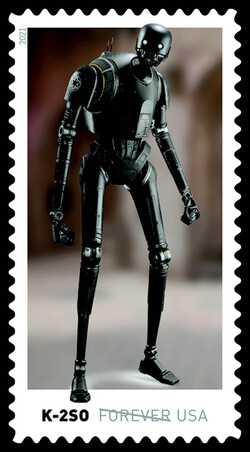 K-2SO United States Postage Stamp | Star Wars Droids