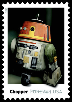 Chopper United States Postage Stamp | Star Wars Droids