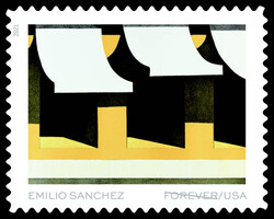 Los Toldos United States Postage Stamp | Emilio Sanchez