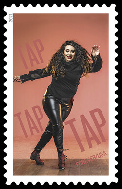 Michela Marino Lerman United States Postage Stamp | Tap Dance
