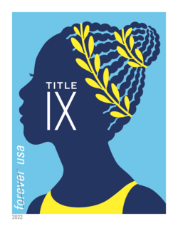 Gymnast United States Postage Stamp | Title IX