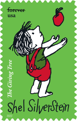 Shel Silverstein - The Giving Tree United States Postage Stamp