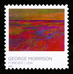 Spirit Path - New Day Red Rock Variation United States Postage Stamp | George Morrison