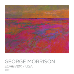 Spirit Path - New Day Red Rock Variation United States Postage Stamp | George Morrison