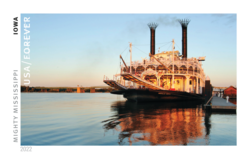 Iowa United States Postage Stamp | Mighty Mississippi