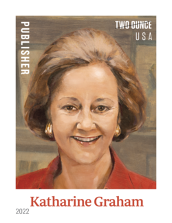 Katharine Graham - Publisher - Two Ounce United States Postage Stamp
