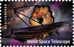 James Webb Space Telescope United States Postage Stamp