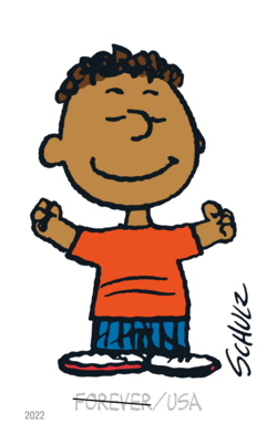 Franklin United States Postage Stamp | Charles M. Schulz