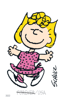 Sally United States Postage Stamp | Charles M. Schulz