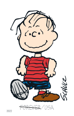 Linus United States Postage Stamp | Charles M. Schulz