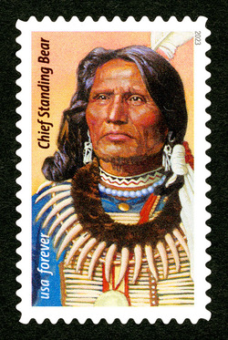 Chief Standing Bear United States Postage Stamp