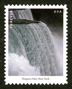 Niagara Falls - New York United States Postage Stamp | Waterfalls