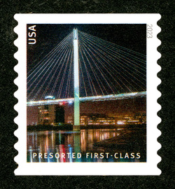 Bob Kerrey Pedestrian Bridge - Presorted First-Class United States Postage Stamp | Bridges