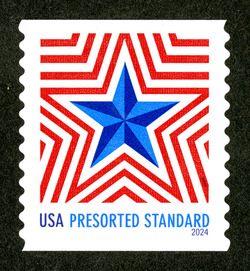 Radiant Star - Presorted Standard United States Postage Stamp