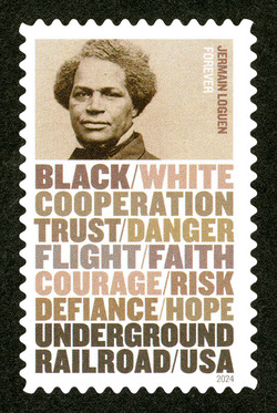Jermain Loguen United States Postage Stamp | Underground Railroad