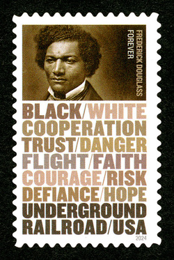 Frederick Douglass United States Postage Stamp | Underground Railroad