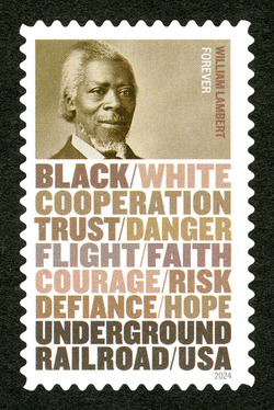 William Lambert United States Postage Stamp | Underground Railroad
