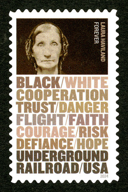Laura Haviland United States Postage Stamp | Underground Railroad