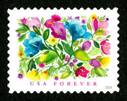 Celebration Blooms United States Postage Stamp