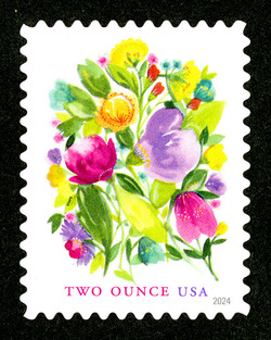 Wedding Blooms - Two Ounce United States Postage Stamp | Wedding