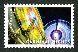 Gondola Wheels United States Postage Stamp | Carnival Nights