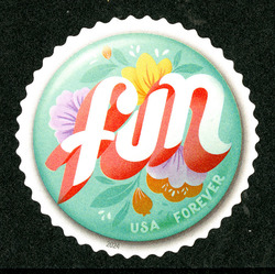 Fun United States Postage Stamp | Pinback Buttons
