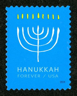 Hanukkah United States Postage Stamp
