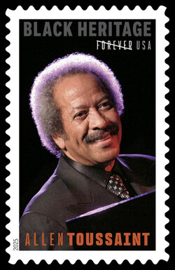 Allen Toussaint United States Postage Stamp | Black Heritage