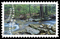 Creek - Pennsylvania USA United States Postage Stamp | The Appalachian Trail