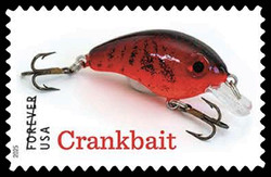 Freshwater Fishing Lures US Postage Stamp Series