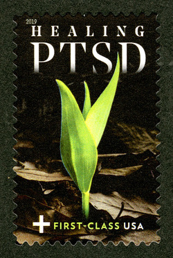 Healing PTSD - Post Traumatic Stress Disorder - First-Class United States Postage Stamp