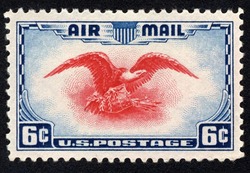 Eagle - Shield and Branch United States Postage Stamp