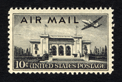 Pan American Union Building - Martin 2-0-2 United States Postage Stamp