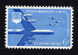 United States Air Force - 50th Anniversary United States Postage Stamp