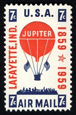 Jupiter - Hot Air Balloon United States Postage Stamp