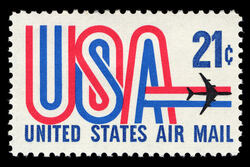 USA - Jet United States Postage Stamp