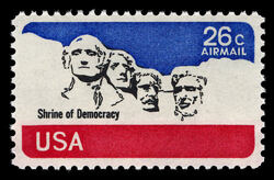 Mount Rushmore - Shrine of Democracy United States Postage Stamp