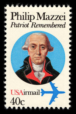Philip Mazzei - Patriot Remembered United States Postage Stamp