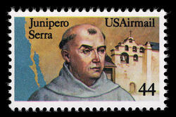 Junipero Serra United States Postage Stamp