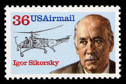 Igor Sikorsky United States Postage Stamp