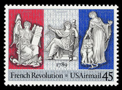 French Revolution United States Postage Stamp