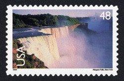 Niagara Falls - New York United States Postage Stamp