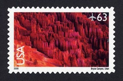 Bryce Canyon National Park - Utah United States Postage Stamp