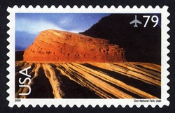 Zion National Park - Utah United States Postage Stamp